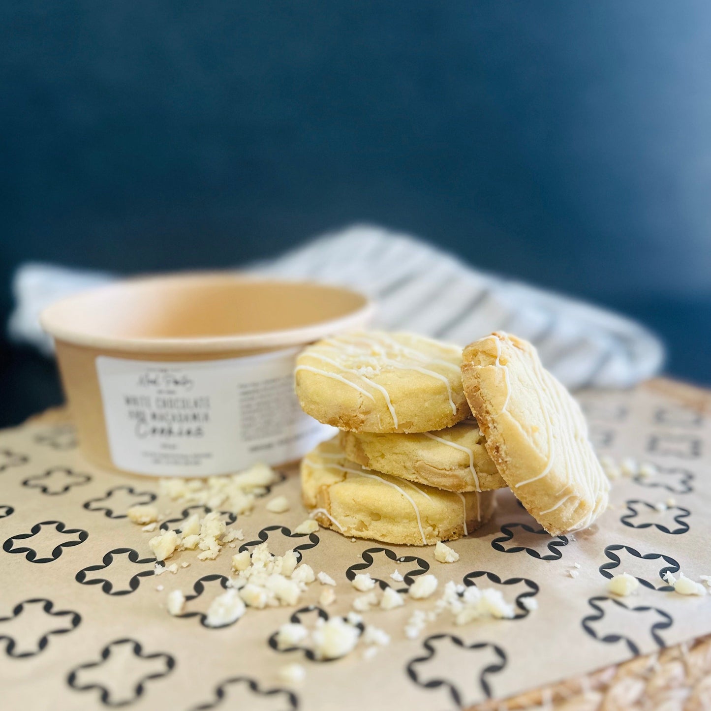 Cookies White Chocolate Macadamia - bag 4