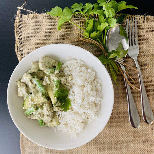 Fresh - Green Chicken Curry with Cauli Rice - GF