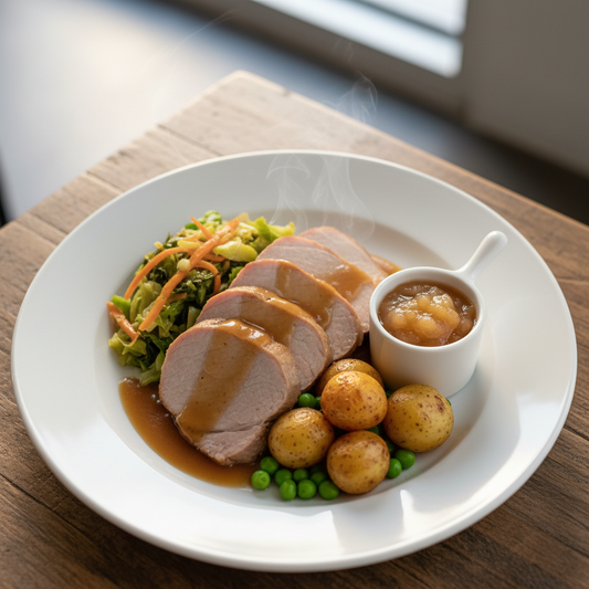 Fresh - Pork Roast with Apple Sauce GF