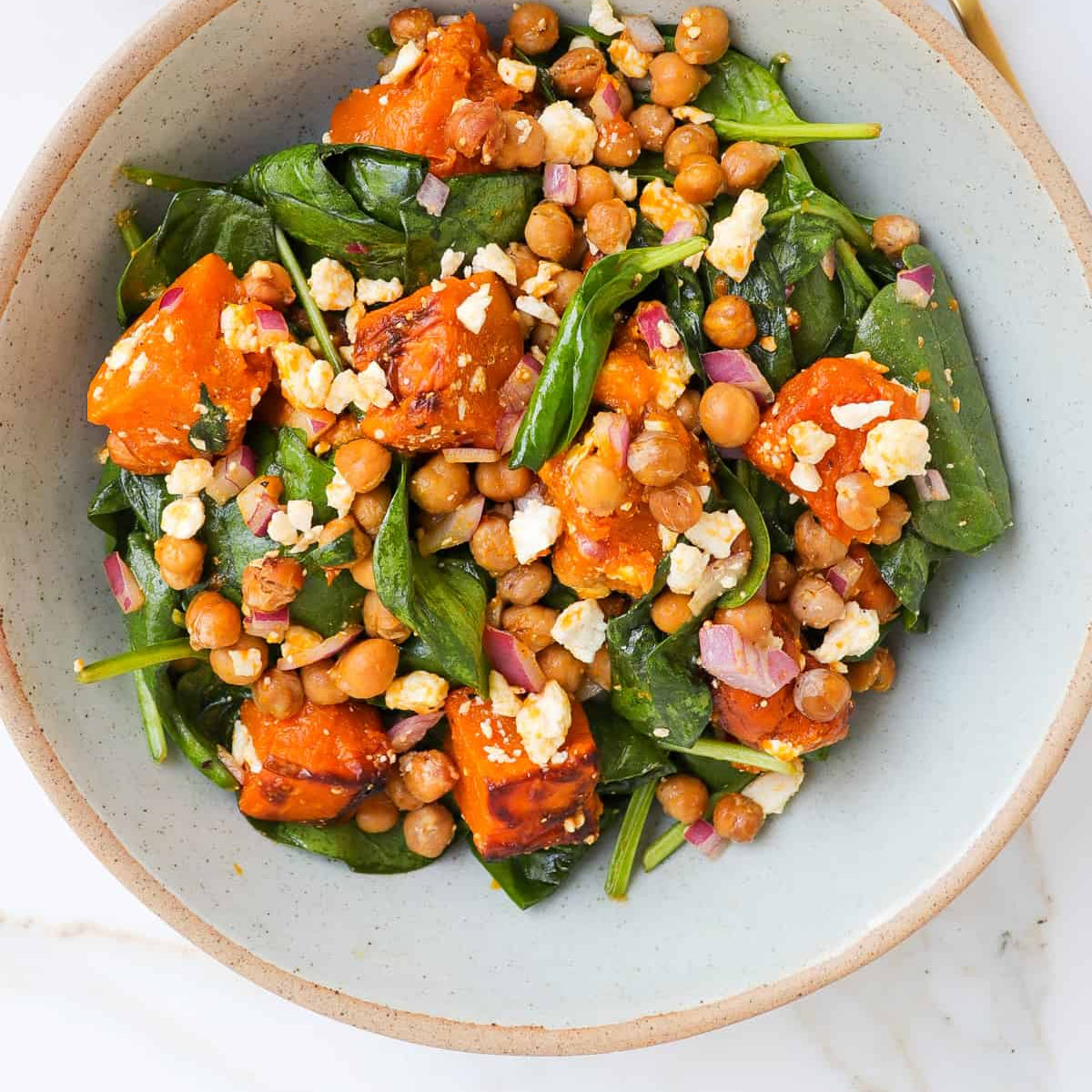 Fresh - Roasted Pumpkin and Chickpea Salad - GF