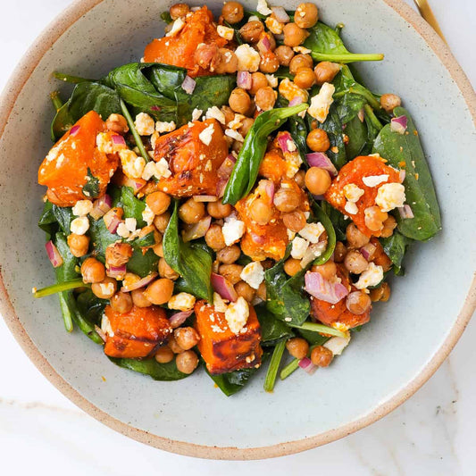 Fresh - Roasted Pumpkin and Chickpea Salad - GF